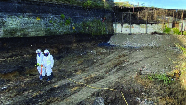 Asbestos Impacted Soils in Clapham